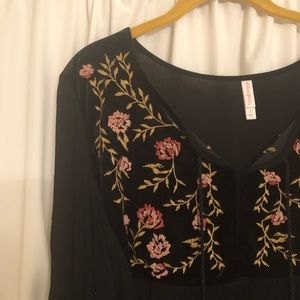 3 FOR 20 Target Floral Tassel Top